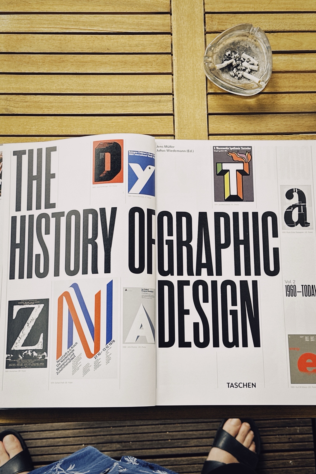 The History of Graphic Design von Jens Müller & Julius Wiedemann